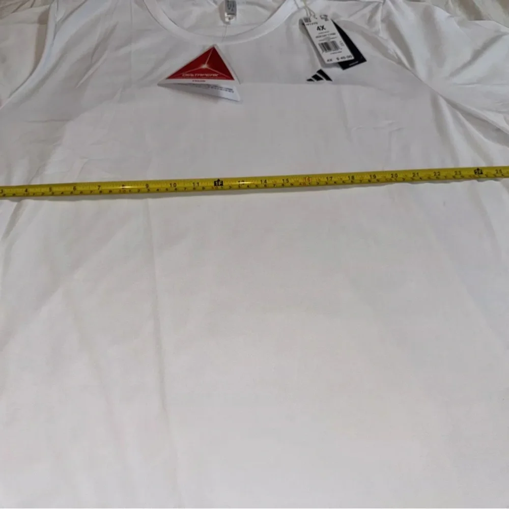 Adidas Men's D4M Training T-Shirt Short Sleeve 4XL White